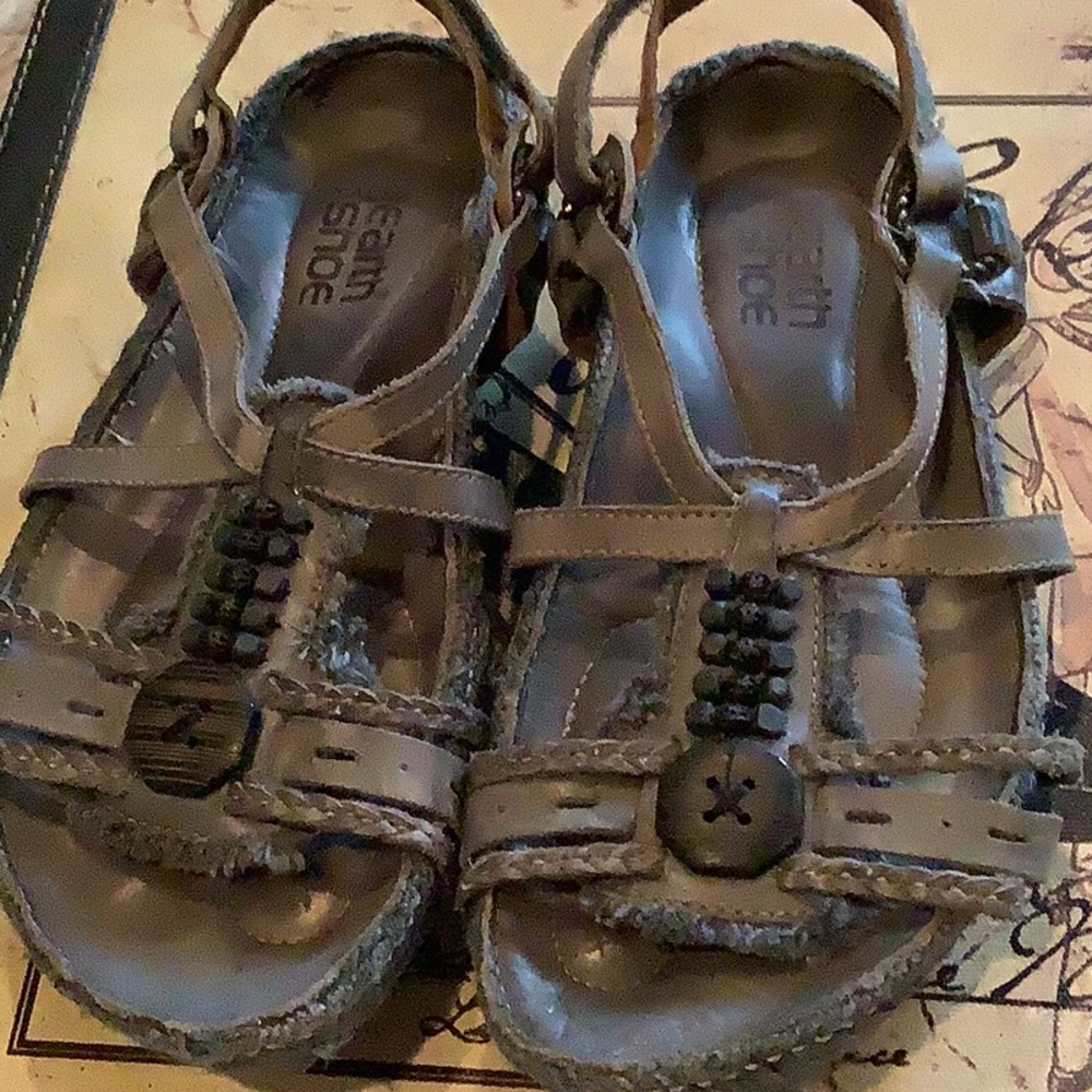 Blue Leather Moccasins with Durable Sole